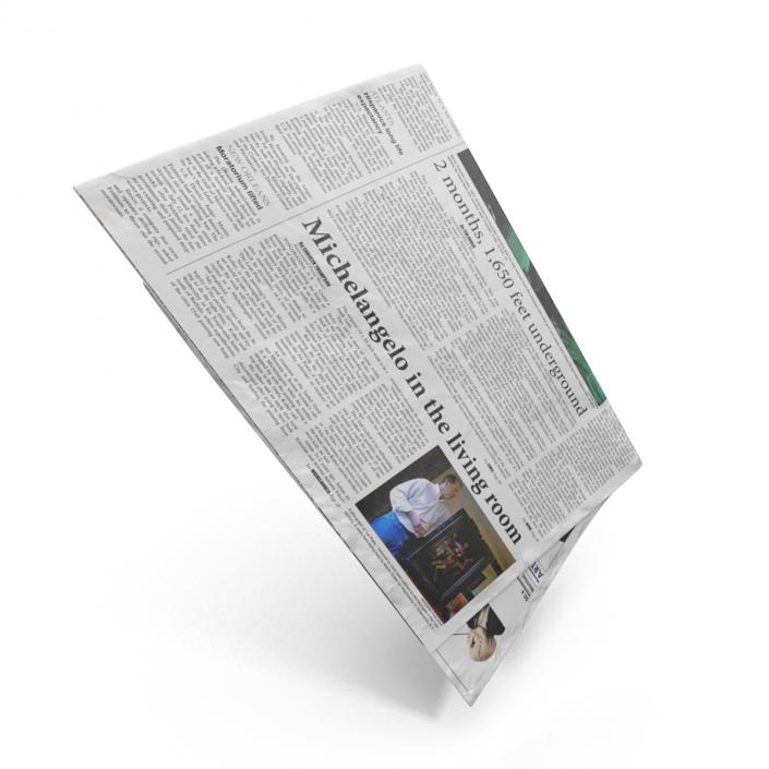 3D model Newspapers