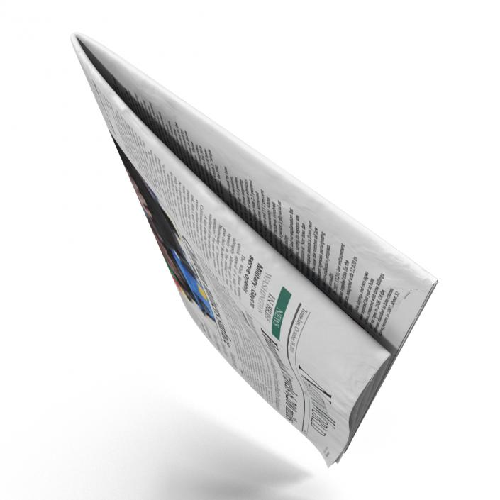 3D model Newspapers