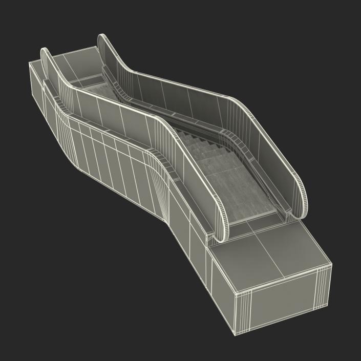 Escalator 3D model