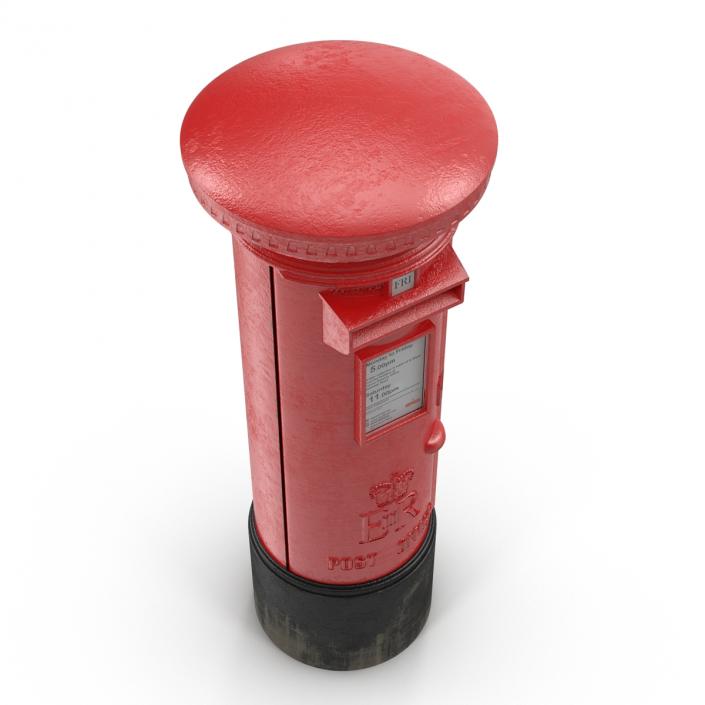 3D British Post Box