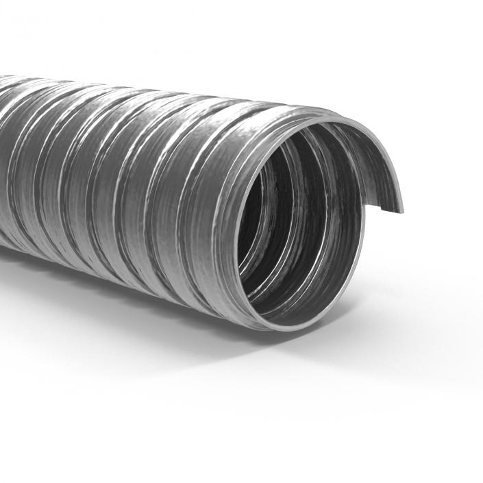 3D Steel Electrical Conduit 2.7 model