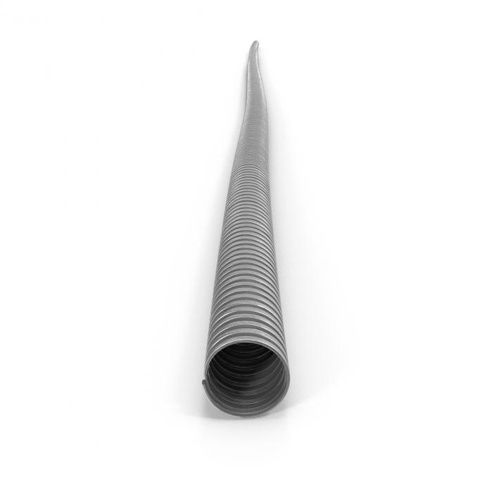 3D model Steel Electrical Conduit 2.7 Rigged