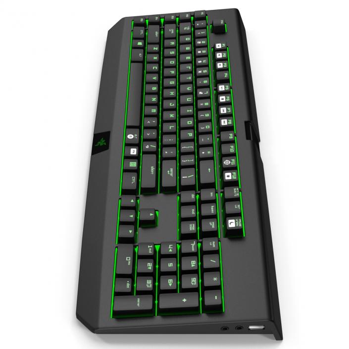 Razer Black Widow Mechanical Keyboard 3D