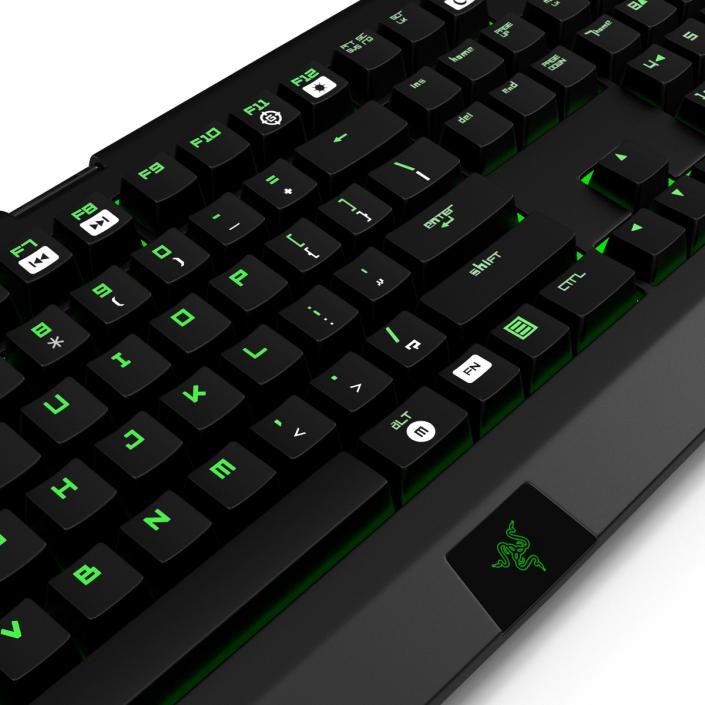 Razer Black Widow Mechanical Keyboard 3D