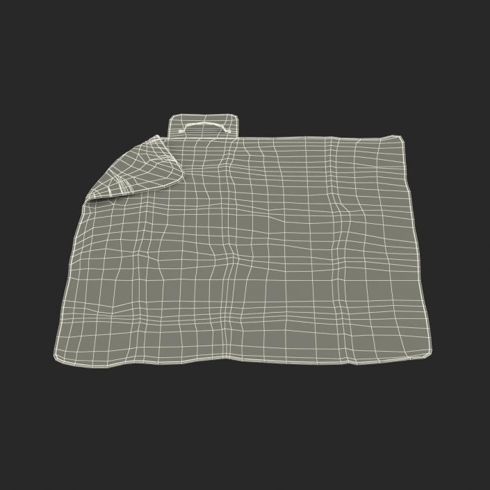 Picnic Blanket Red 3D Models Set 3D