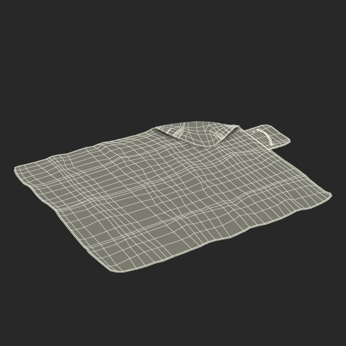 Picnic Blanket Red 3D Models Set 3D