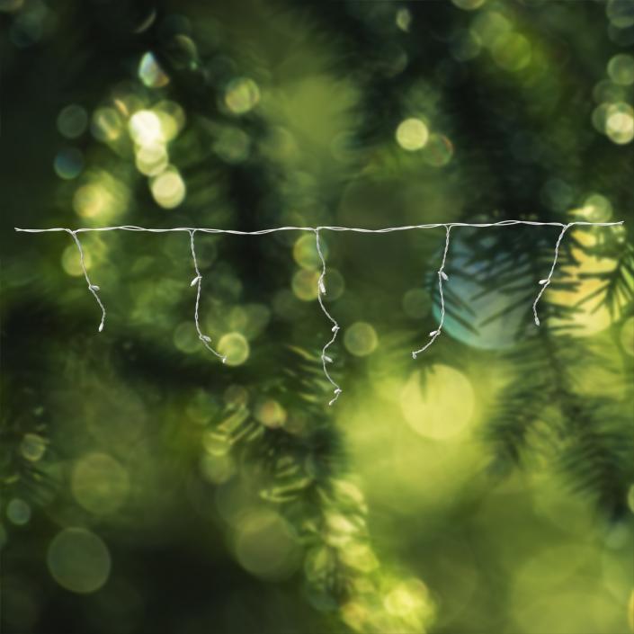 3D model Icicle String Lights