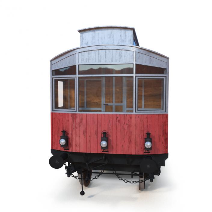 3D 1903 Petrol Electric Autocar model