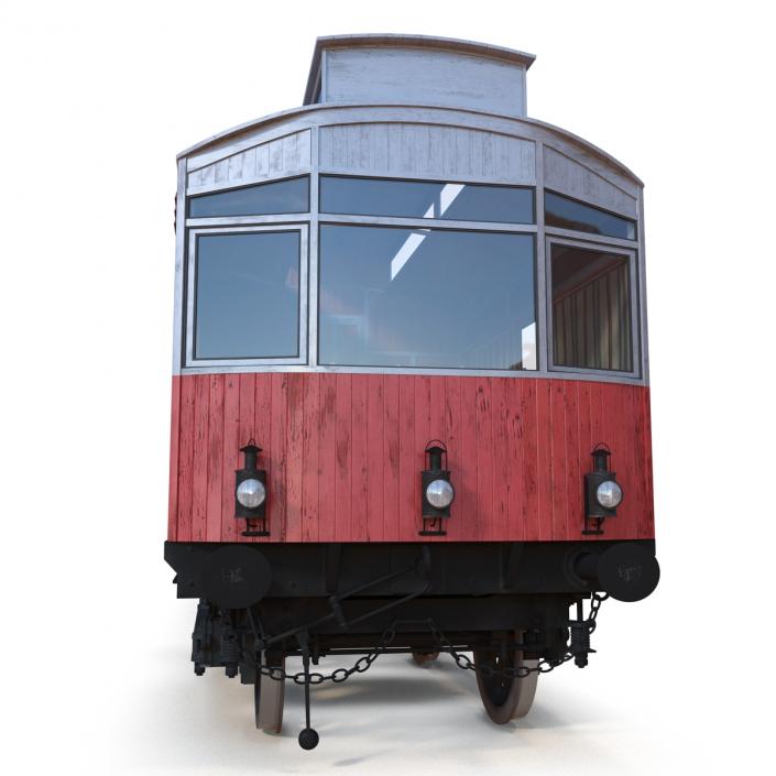 3D 1903 Petrol Electric Autocar model