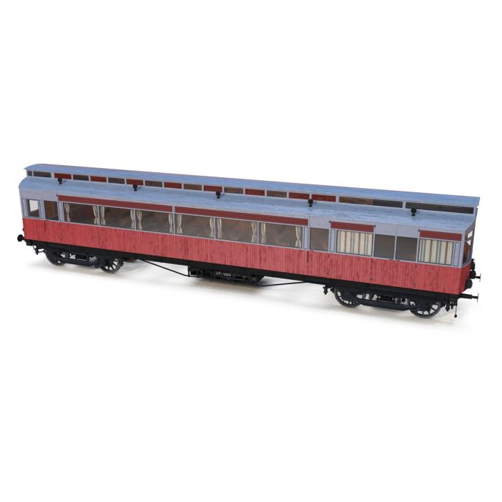 3D 1903 Petrol Electric Autocar model