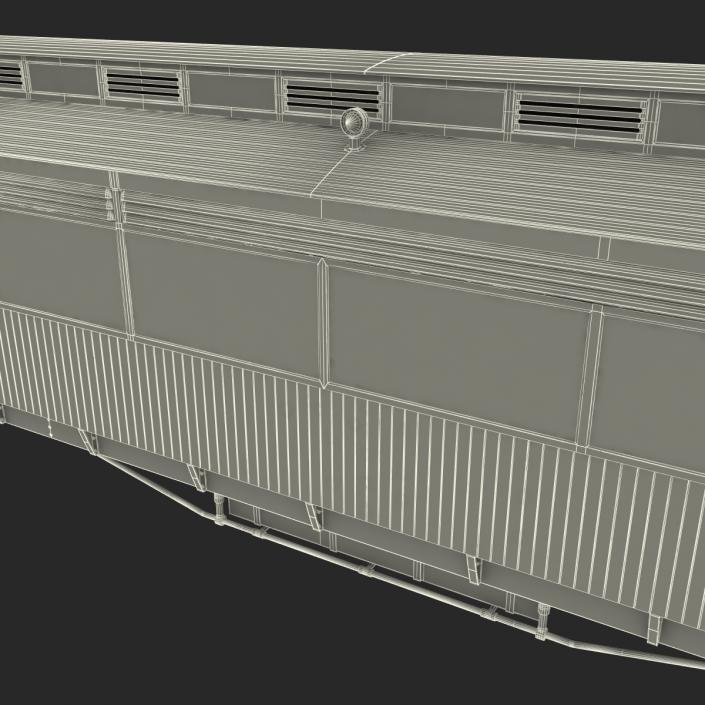 3D 1903 Petrol Electric Autocar model