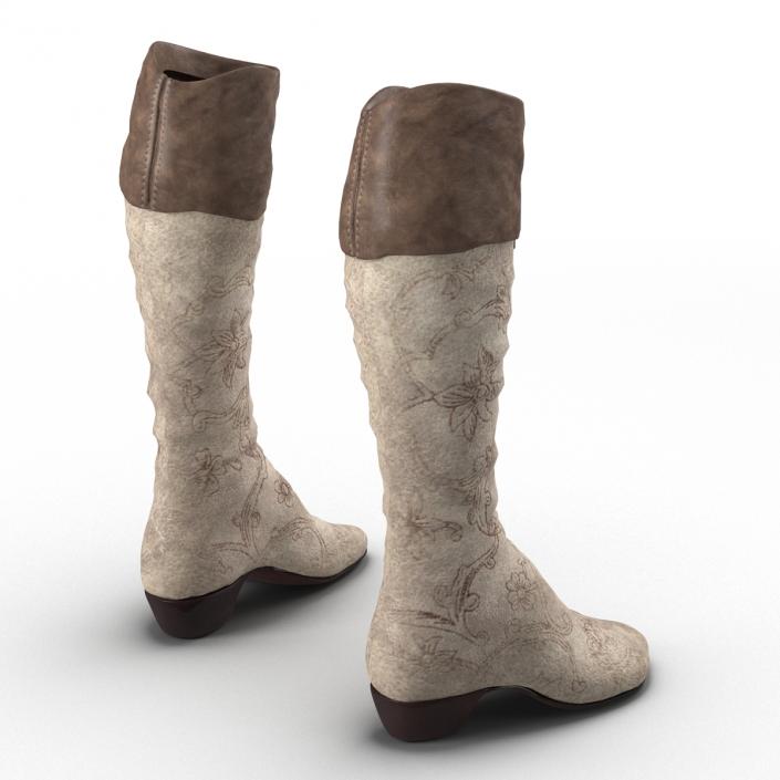 3D model Knee High Boots