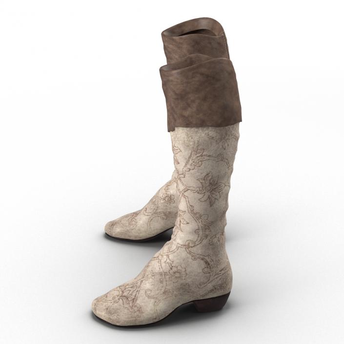 3D model Knee High Boots