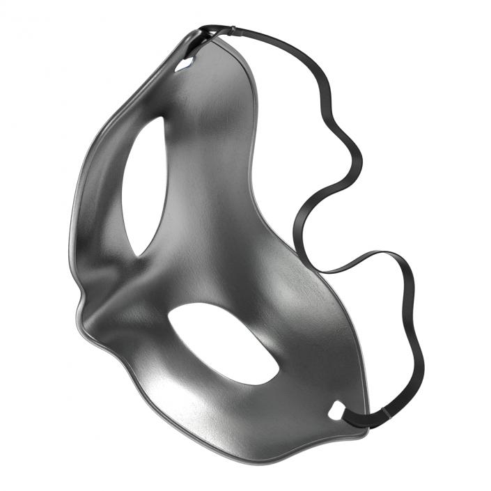 3D model Masquerade Mask Blue