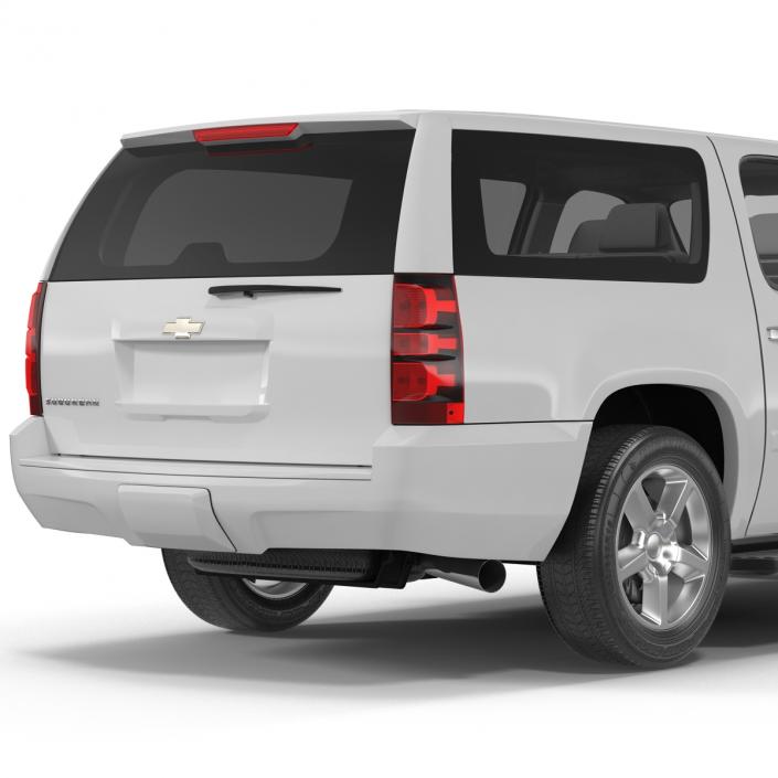 3D Chevrolet Suburban 2014 model