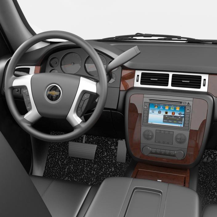 3D Chevrolet Suburban 2014 model