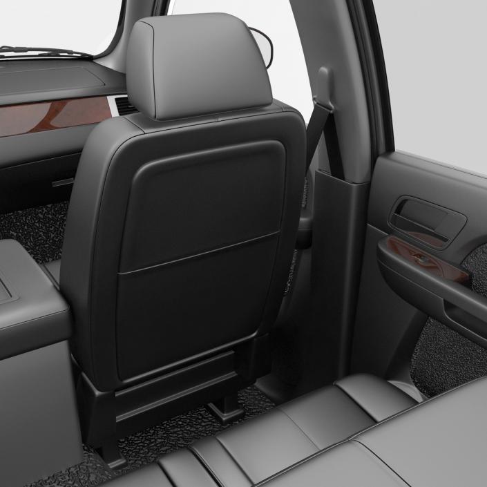 3D Chevrolet Suburban 2014 model