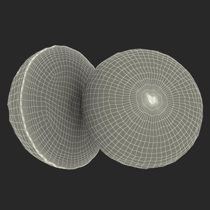 Grapefruit Cross Section 3D model