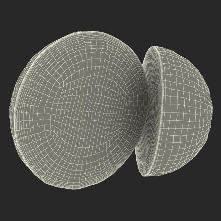 Grapefruit Cross Section 3D model