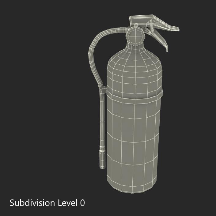 Fire Extinguisher 2 3D model