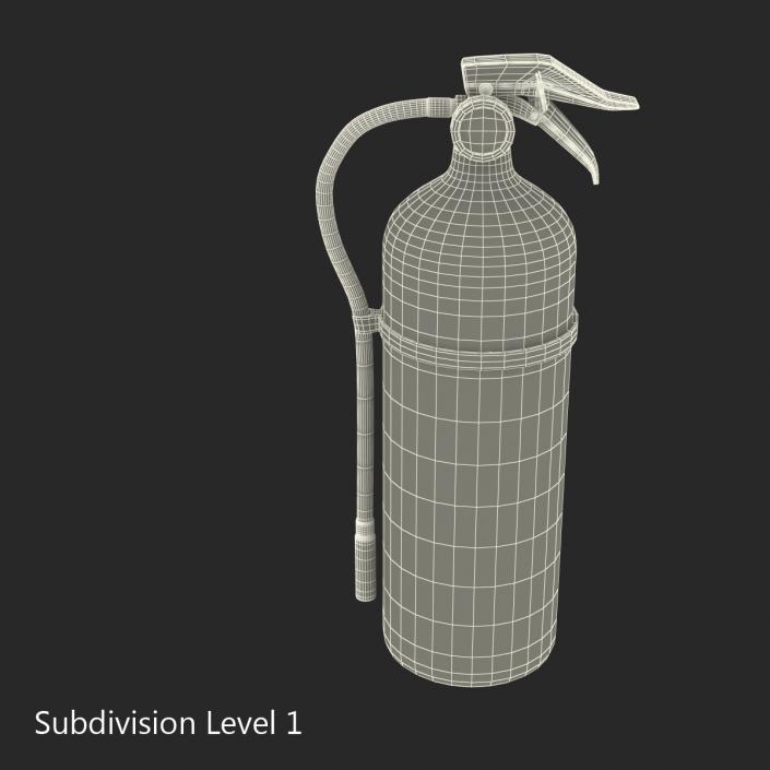 Fire Extinguisher 2 3D model