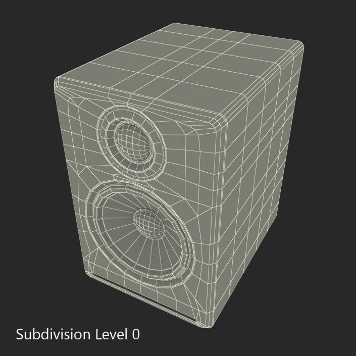 Multimedia Speakers Audioengine A2 3D model