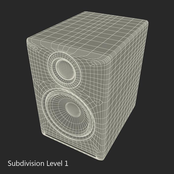 Multimedia Speakers Audioengine A2 3D model