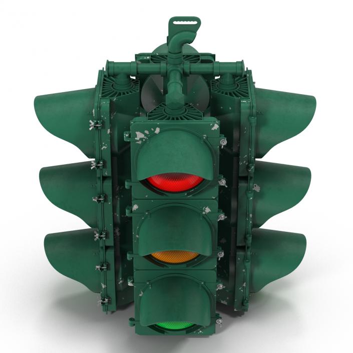 3D model Stop Light