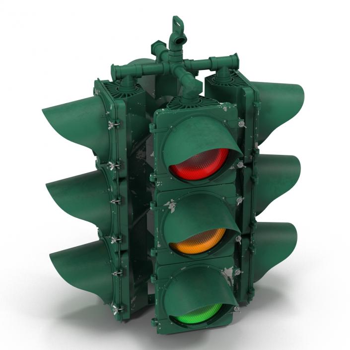 3D model Stop Light