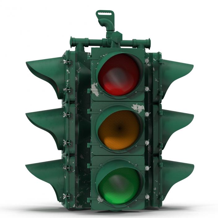 3D model Stop Light