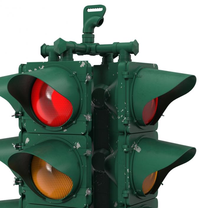 3D model Stop Light