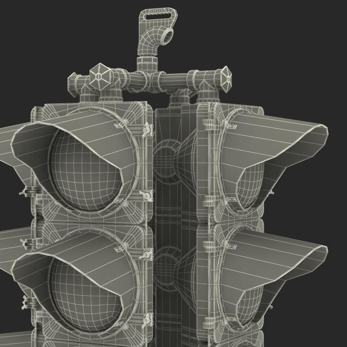 3D model Stop Light