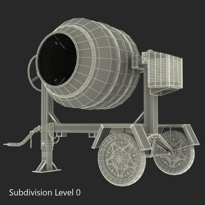 Cement Mixer 3D