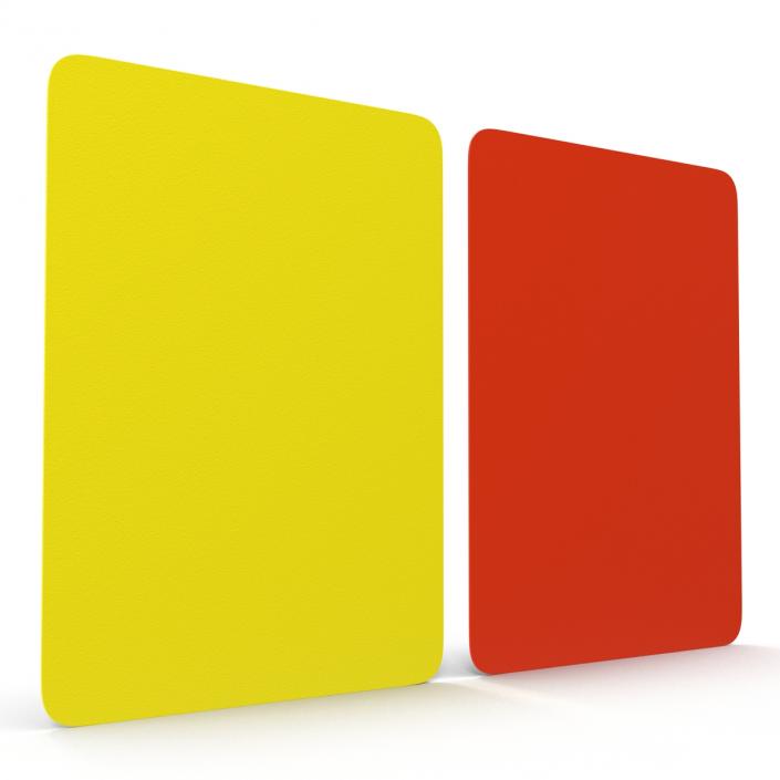 3D Penalty Cards model