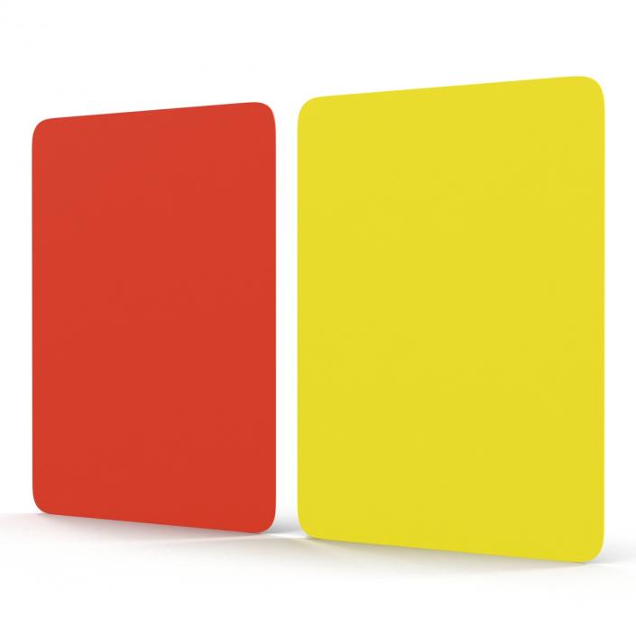 3D Penalty Cards model