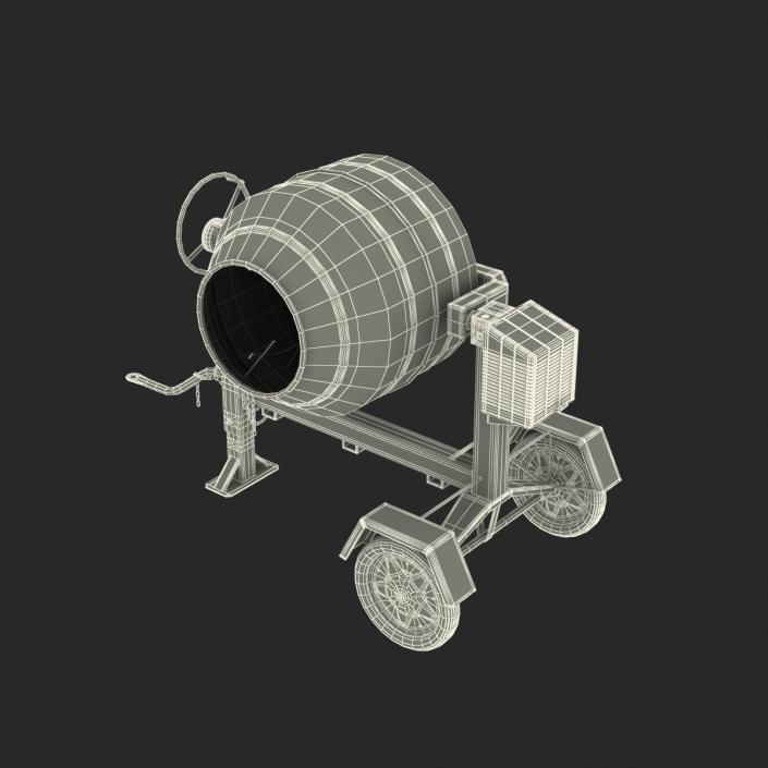 Cement Mixer 3D