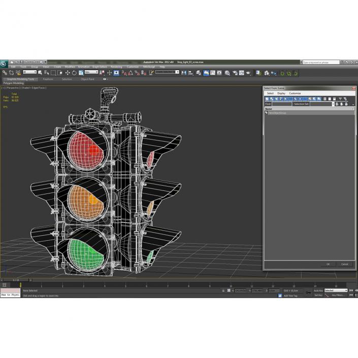 Stop Light 3 3D