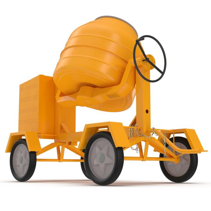 Cement Mixer 2 3D model