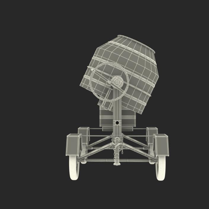 Cement Mixer 2 3D model