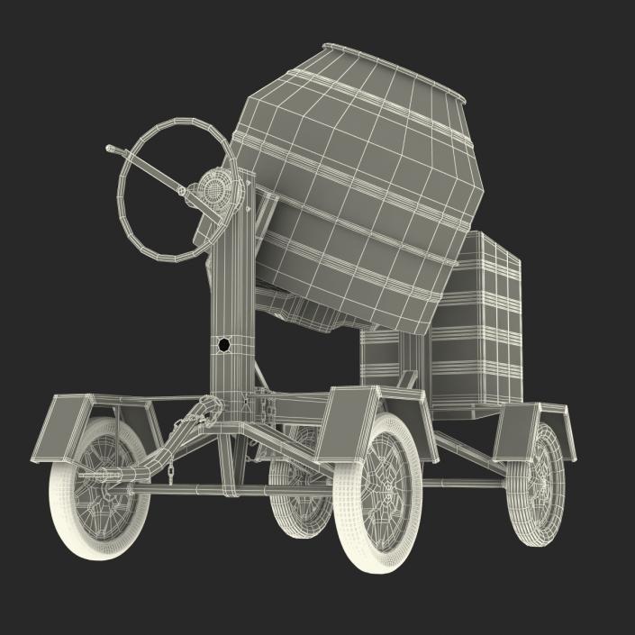 Cement Mixer 2 3D model