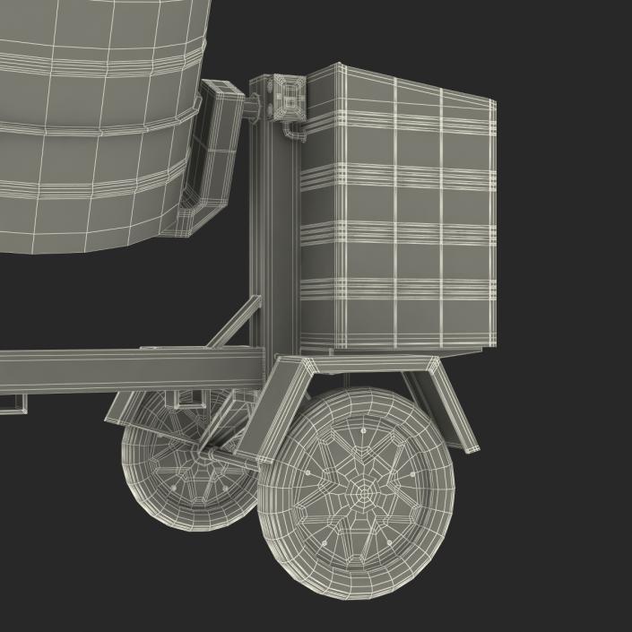 Cement Mixer 2 3D model