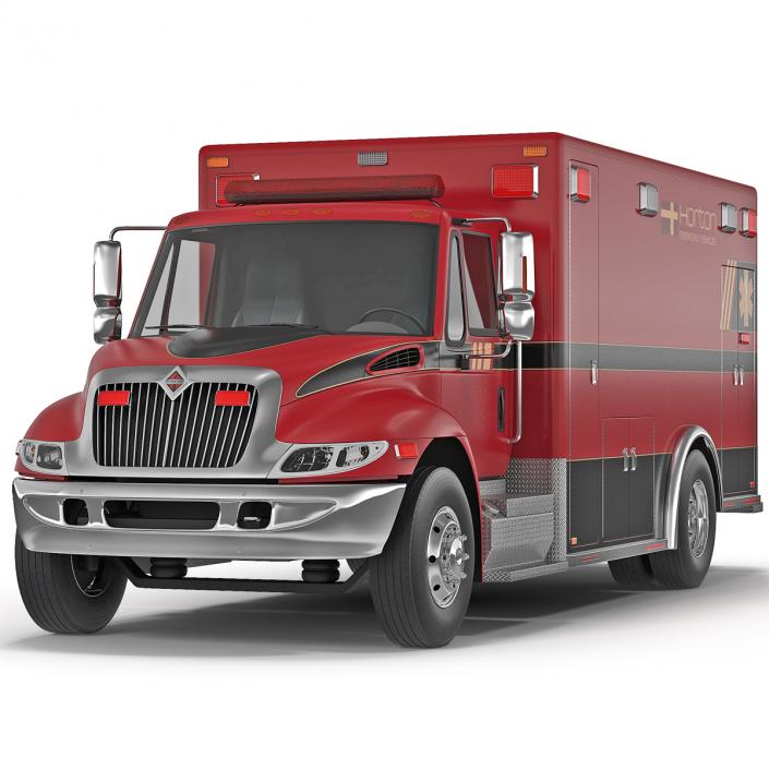 International Durastar Ambulance 2 3D model