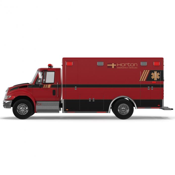 International Durastar Ambulance 2 3D model