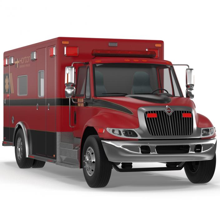 International Durastar Ambulance 2 3D model