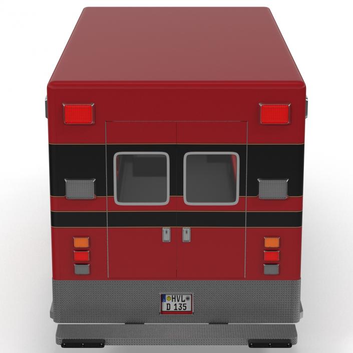 International Durastar Ambulance 2 3D model