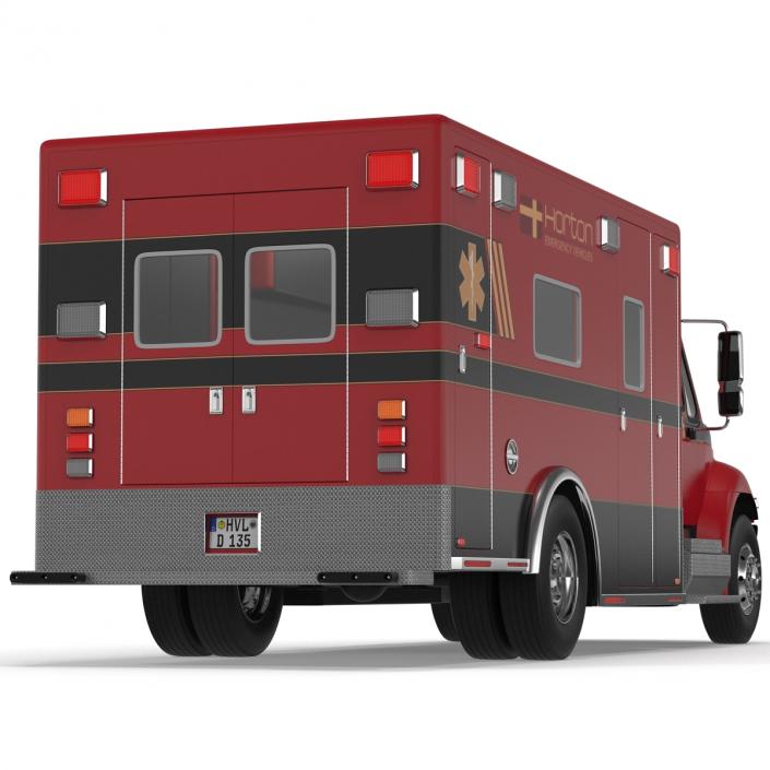 International Durastar Ambulance 2 3D model