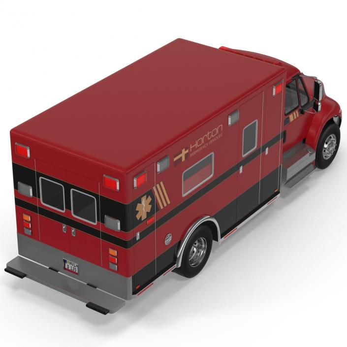 International Durastar Ambulance 2 3D model