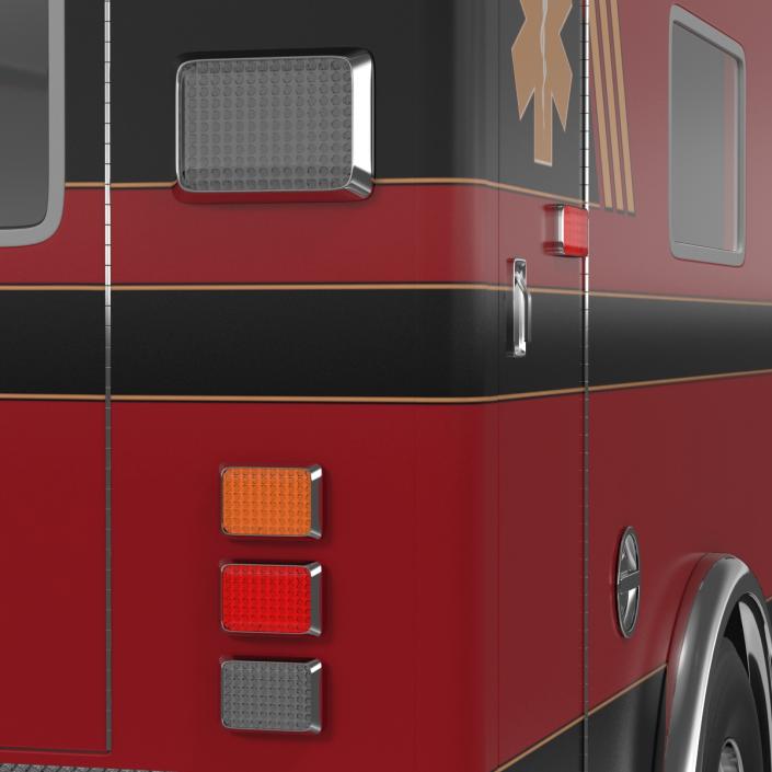 International Durastar Ambulance 2 3D model