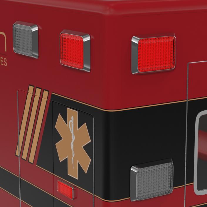 International Durastar Ambulance 2 3D model