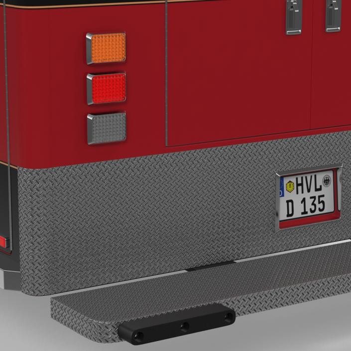 International Durastar Ambulance 2 3D model